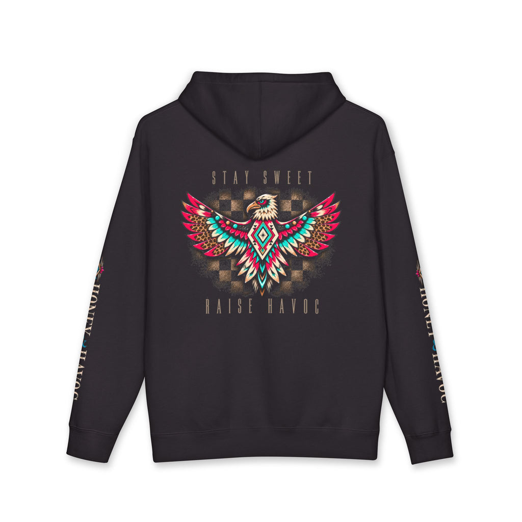 Stay Sweet Raise Havoc | Thunderbird Graphic Hoodie